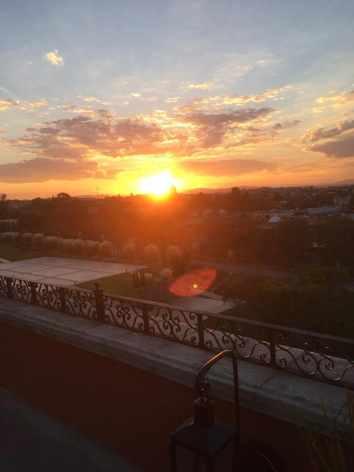 Sunset....