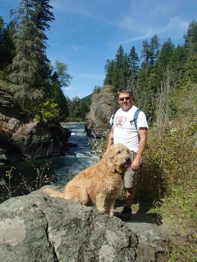 Love your dog,. He's not bad either.