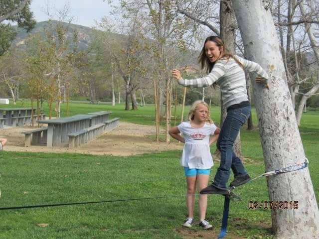I know where this gymnastic ability came from