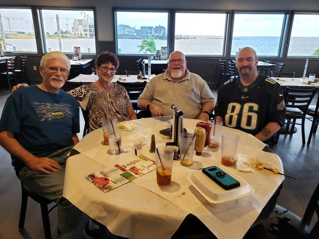 Visiting with Family