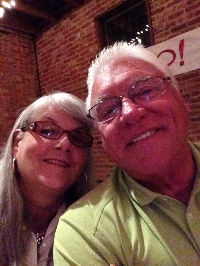 Bill and I at his 50th High School Reunion
