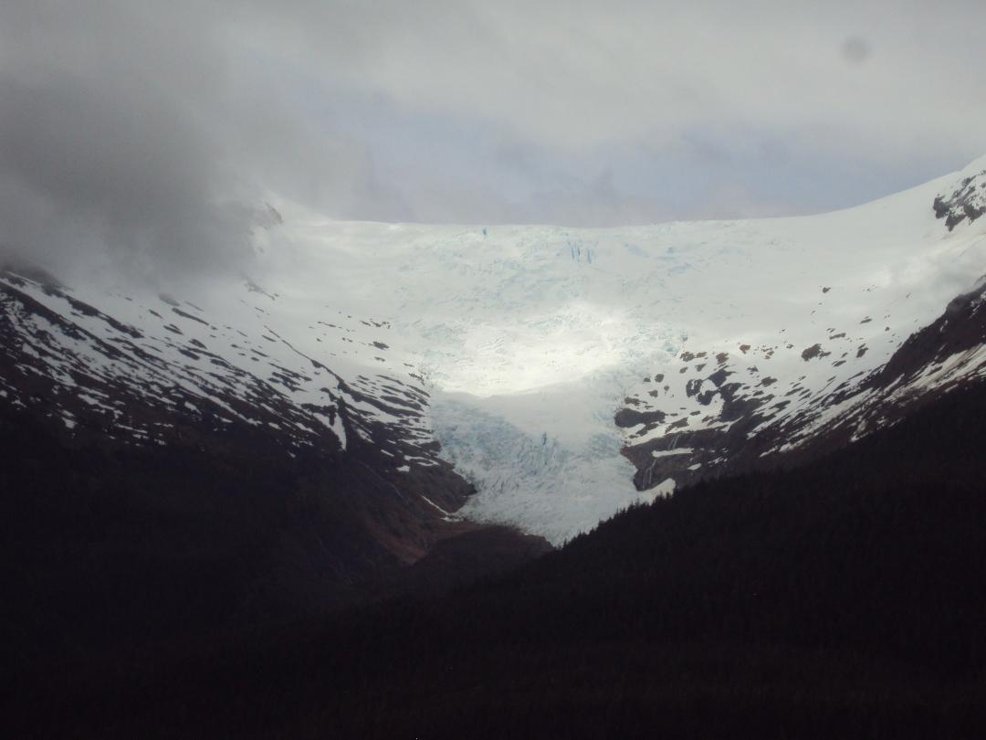 Glacier viewed from the ship