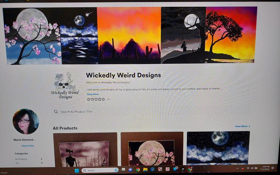 For my crafter friends - I just signed up on MakerPlace by Michael's for selling handmade goods - it is a crafters selling site like Etsy.
While I love Etsy, the fees are getting completely outrageous! The fees are less on