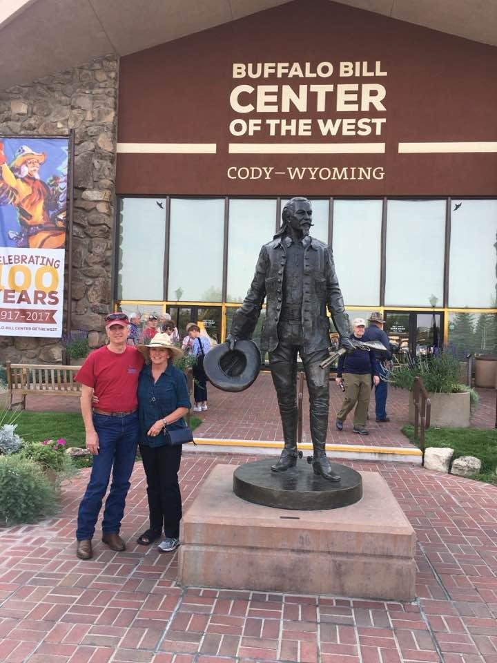 Great fun with Jeannie Evans, Danny Anderson and Linda Anderson in Cody, WY.