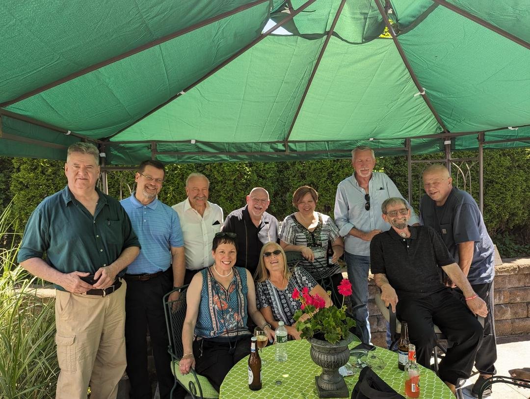 Nice to get the old gang together.
