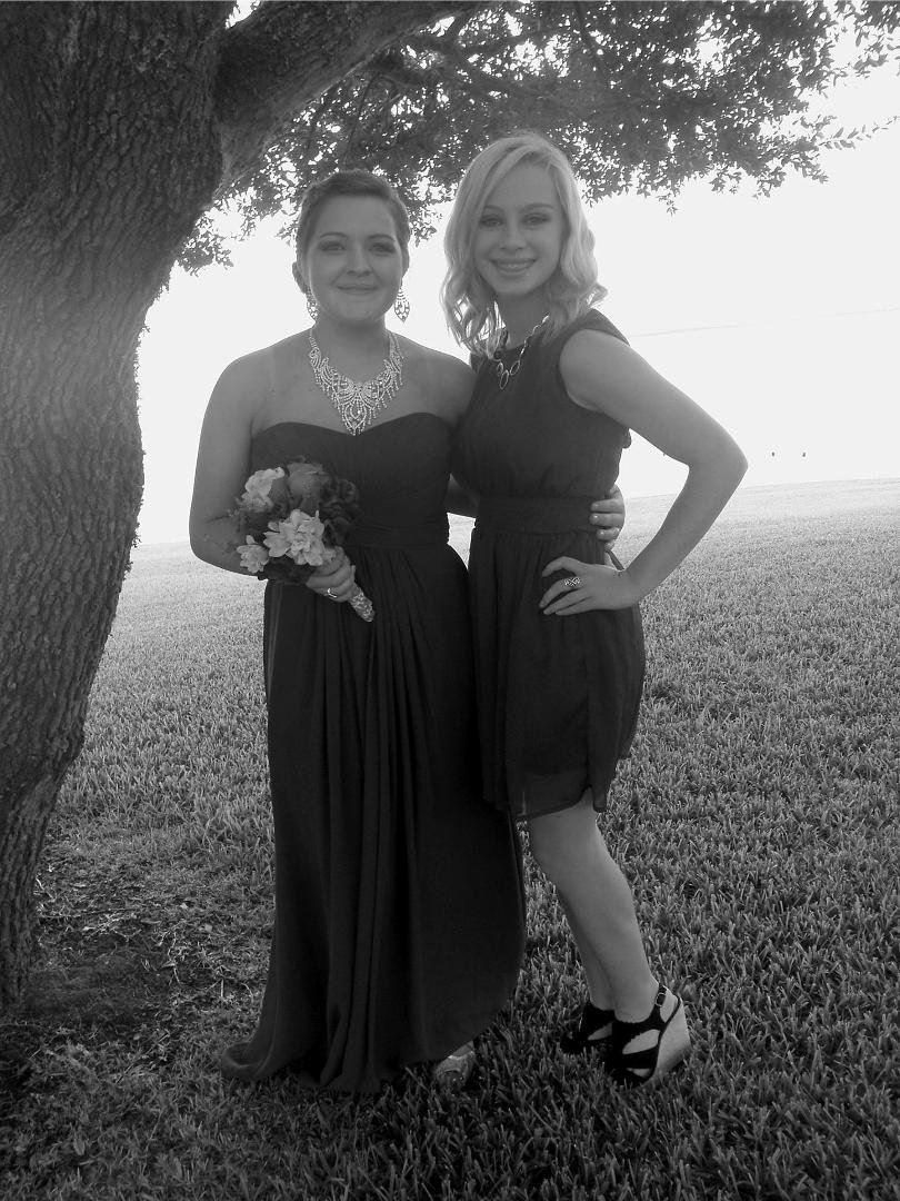 Tiffany Jordan and friend Amy Harvey.
Amy Harvey, daughter of Natasha Smith Harvey and Randy Harvey