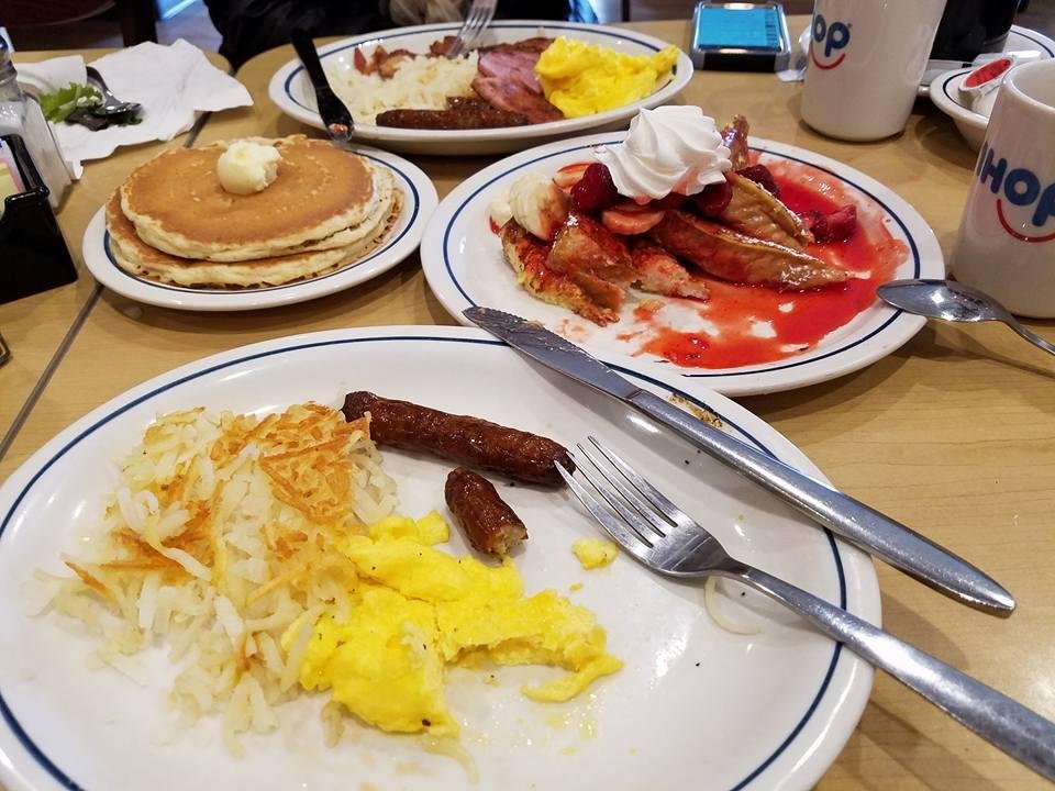 Brunch at Willoughby I Hop. Yum!