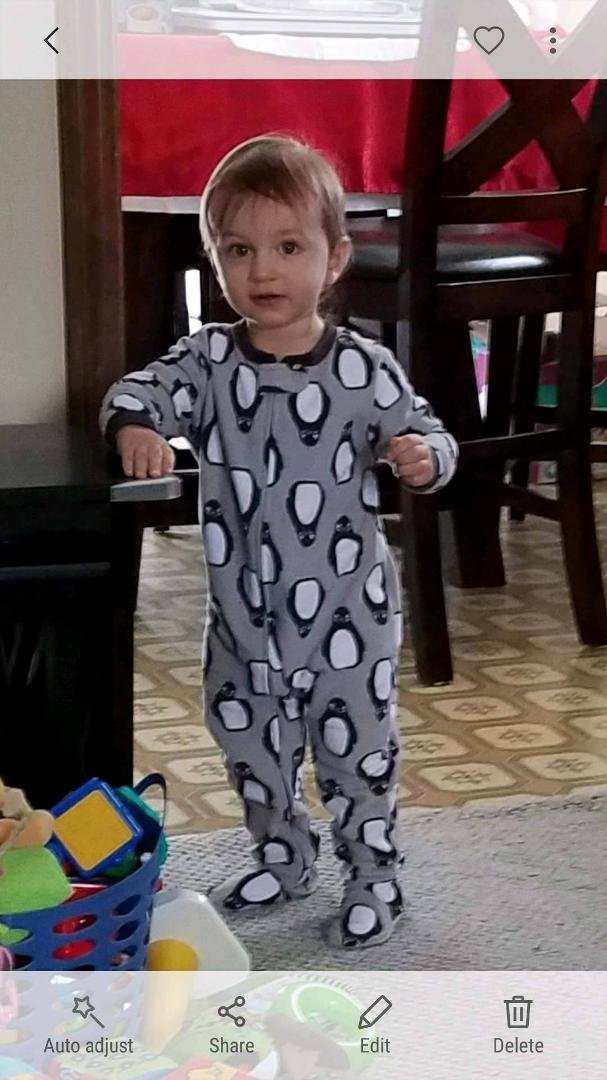 My great nephew Ethan. He is 15 mo's old