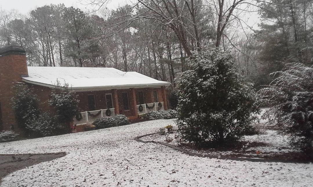 Finally got snow on the south side!
