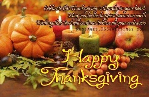 Happy Thanksgiving to all