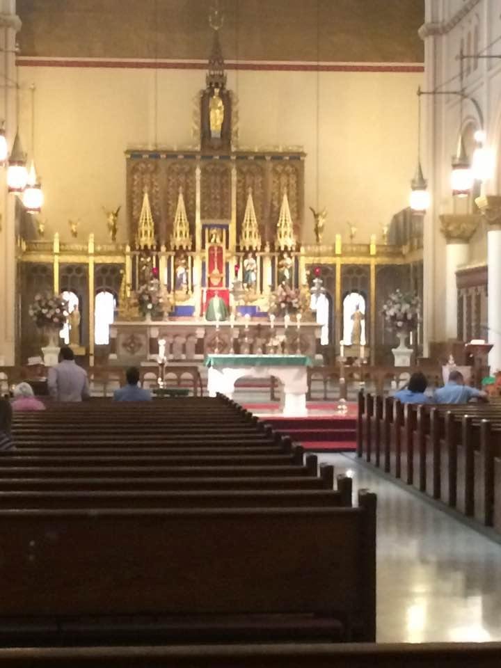 St Michaels today after the 10 AM Mass