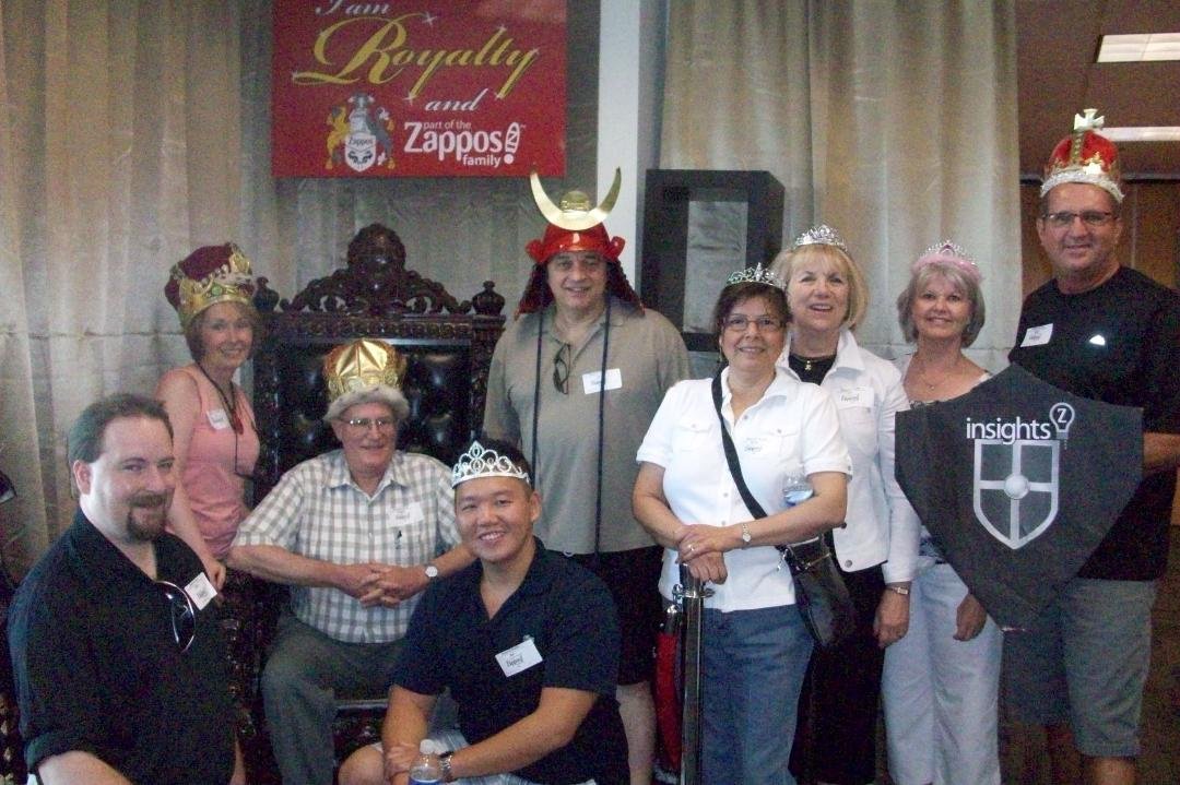 Betty and I visited Zappos.com in Las Vegas last Friday and were treated like royalty. I'll be posting about our trip on Wednesday and our Zappos tour on Friday.