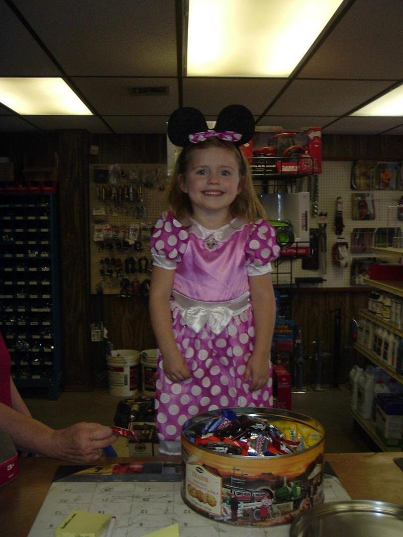 WAITED ALL YEAR FOR TRICK OR TREATERS