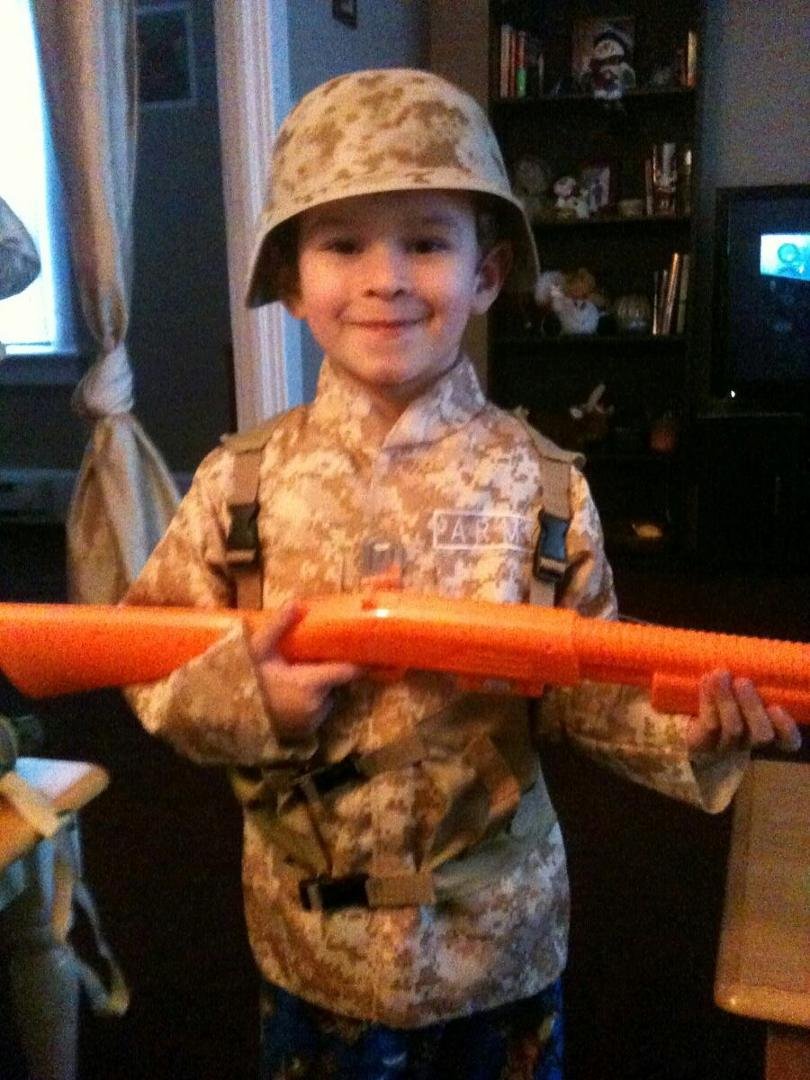 My son corvin