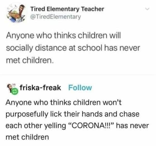 Let's open up the schools right now!