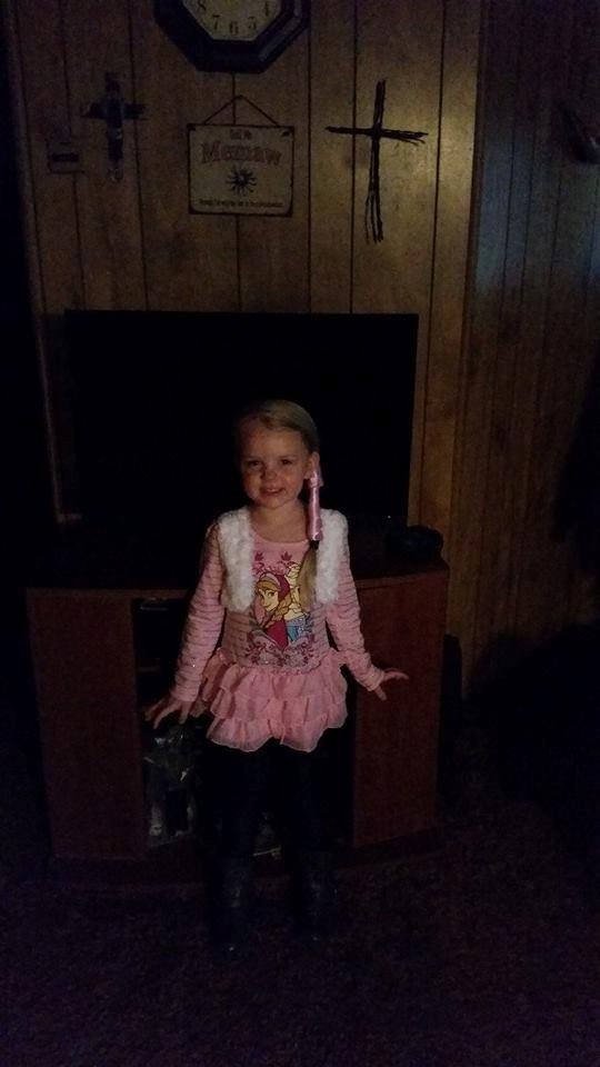 All ready for the birthday party