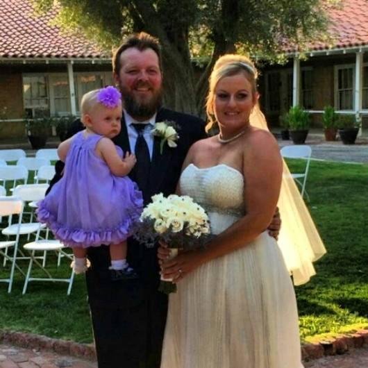 Craig and Carlee Patin's wedding August 9th 2014 at the Historic Fort