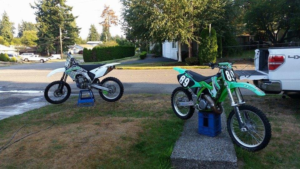 A couple of sexy bitchessssssss :-) can't wait to ride with my daughter again..braaaaaaapppppp