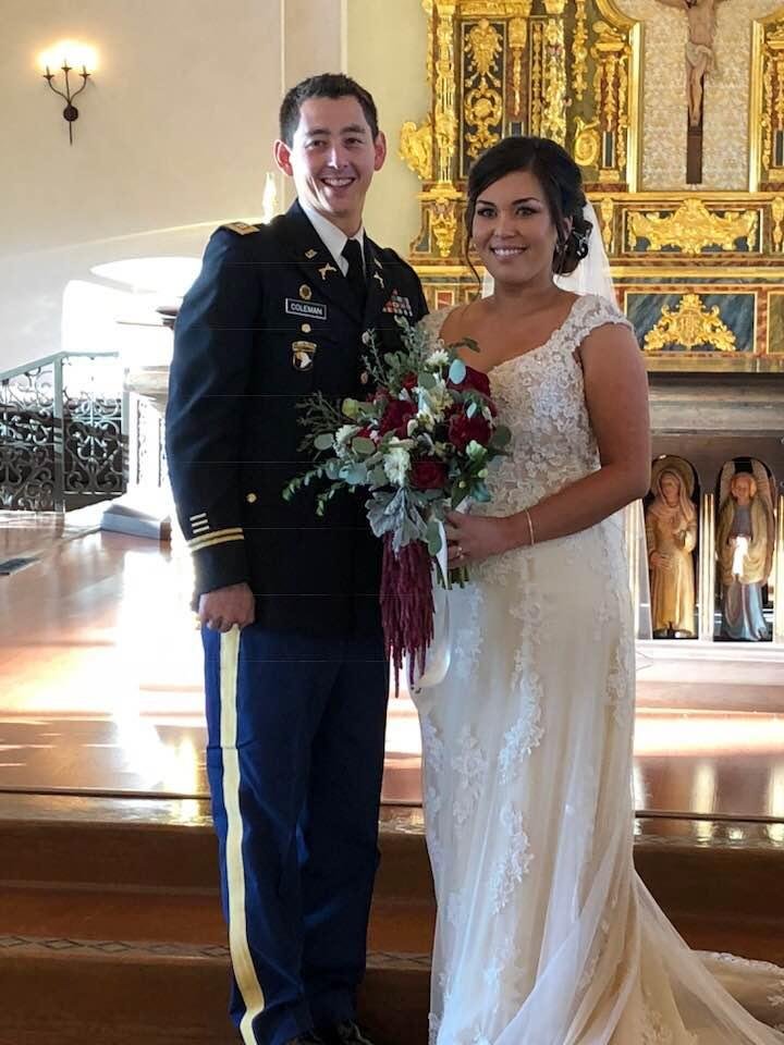 Robert and Michelle Coleman wedding 25 Nov 17 in San Diego
