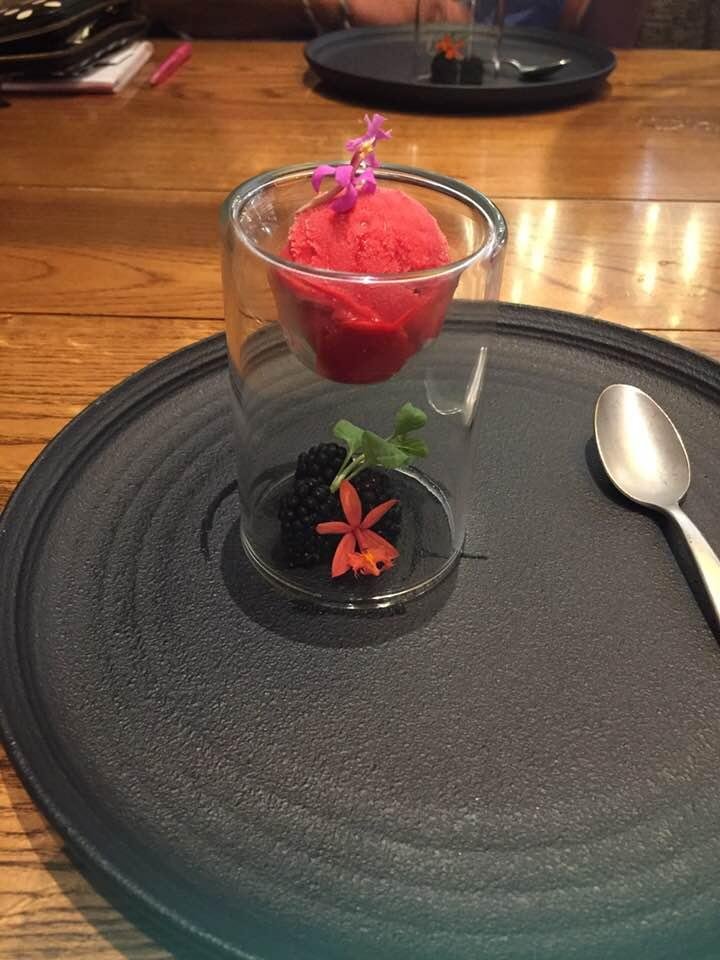 yes i do spend my time in restaurants.. Another fabulous lunch by Chef Djukic.