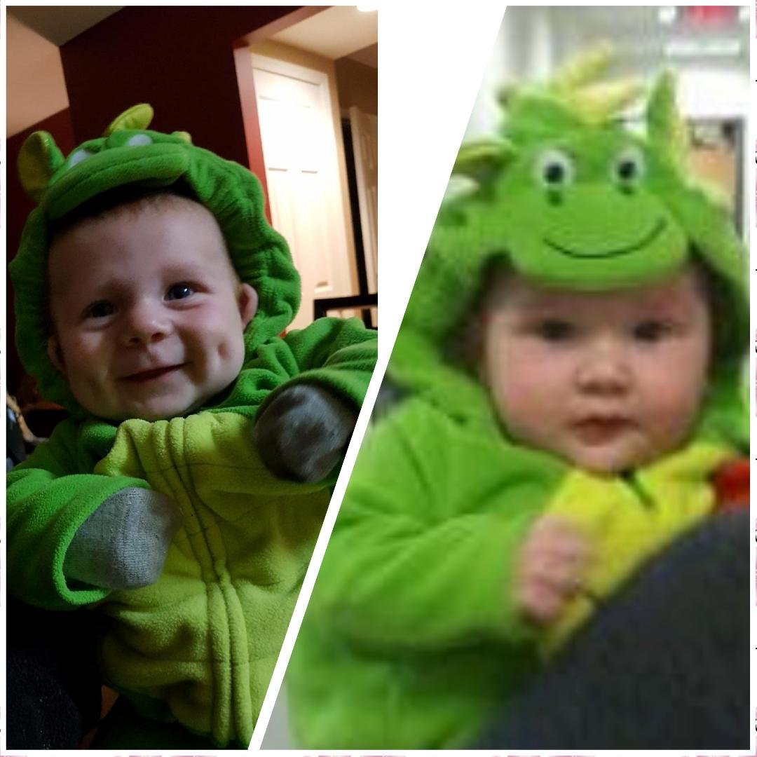 Brothers, 6 years apart.