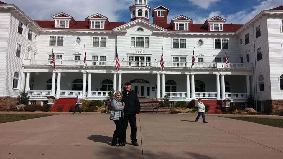 At the Stanley Hotel Sunday morning.