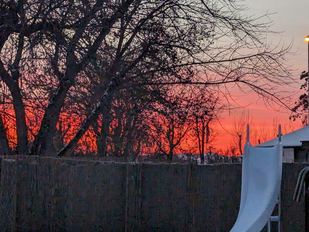 The sky tonight