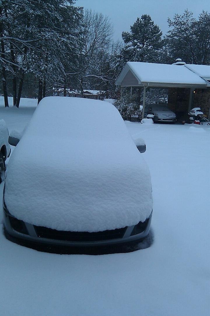 Snow today