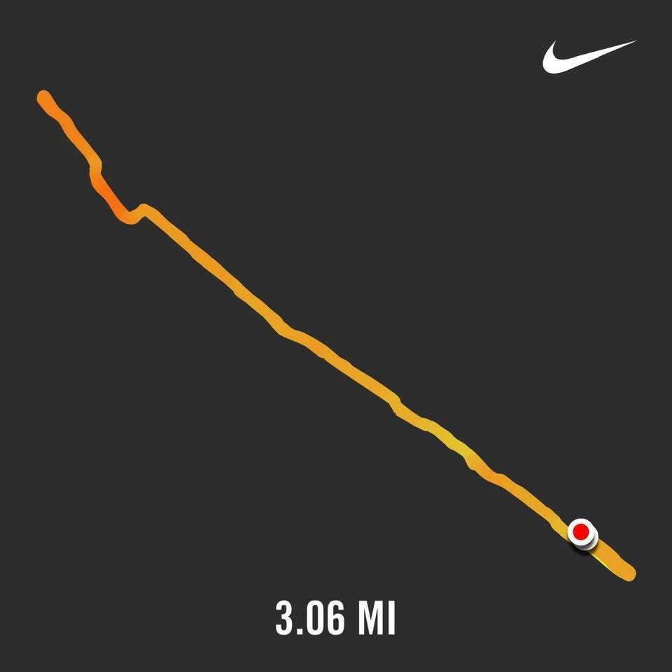 Checked the 5K course for tomorrow’s race at the beach.