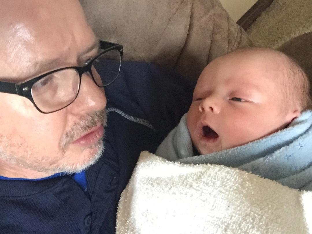 Telling the grandson about girls and hormones😳!