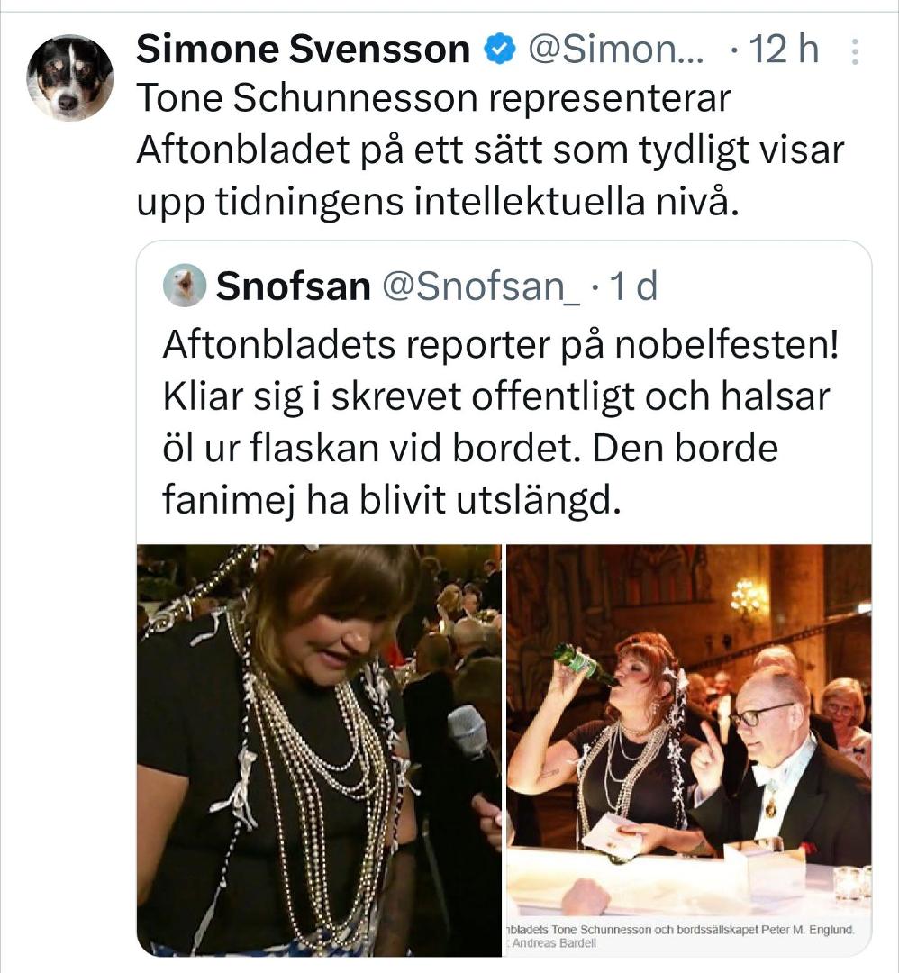 Avskräde som inte kan föra sig.