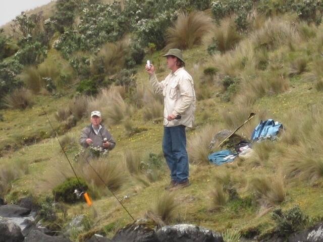 Our guide James John in the back ground.