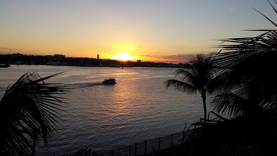 Goodbye paradise island. Back to the deep freeze.