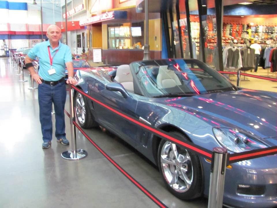 This was in 2011 when we picked up our new corvette at the Corvette Museum in Bowling Green Ky.
