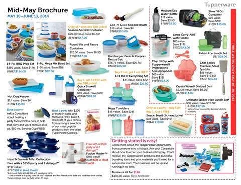 Specials from Tupperware
Book your show today !! Don't miss out