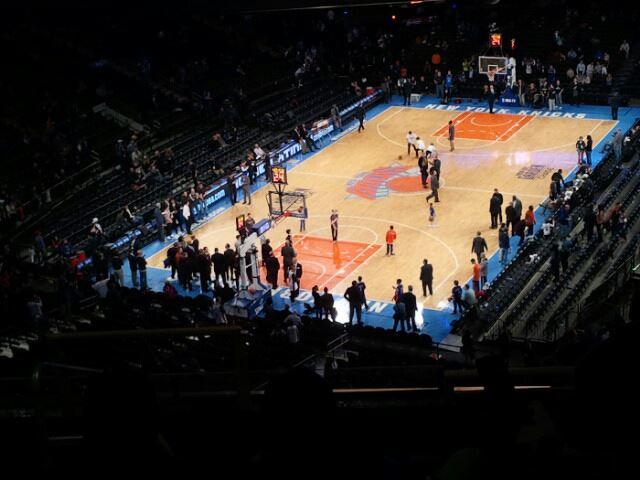 nosebleed seats.. who cares! lets go knicks!!!