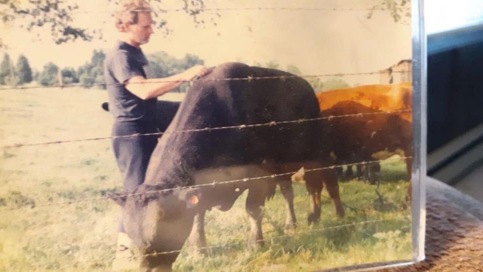 One of the Finest Man I Know! I believe he might be a cow (#51)whisperer ! Fond Memories!