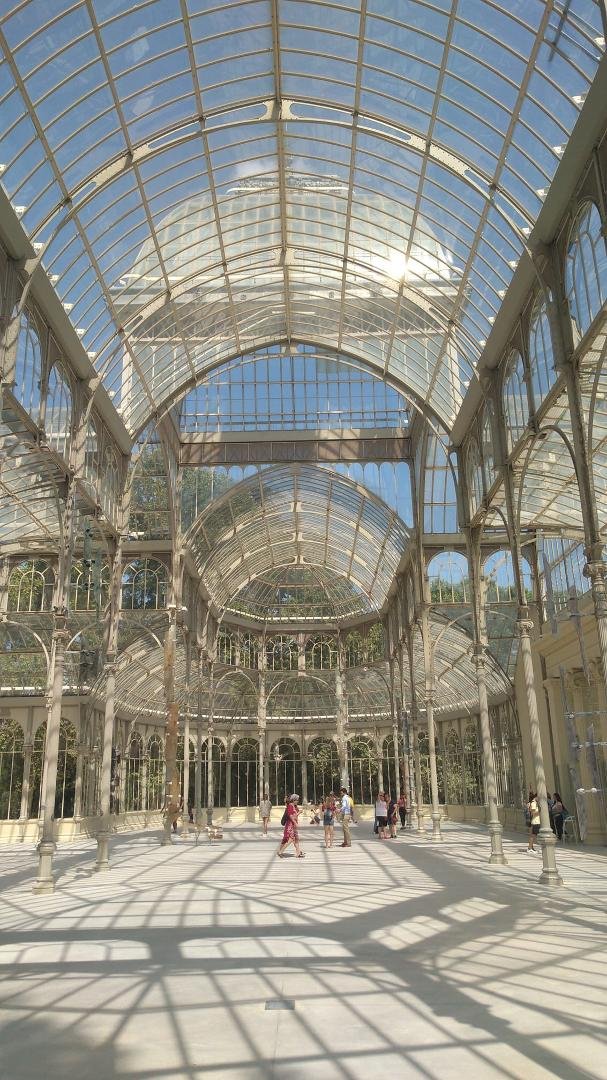 Palacio de Cristal in Madrid's Buen Retiro Park