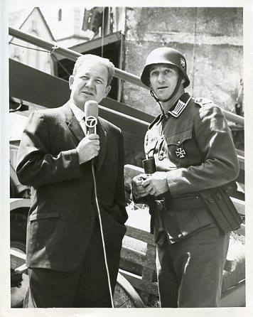 Warren Spahn baseball HOF served in WW2 was wounded while crossing the Remagen bridge as it collapsed on him, did a special appearance on combat the tv series.
