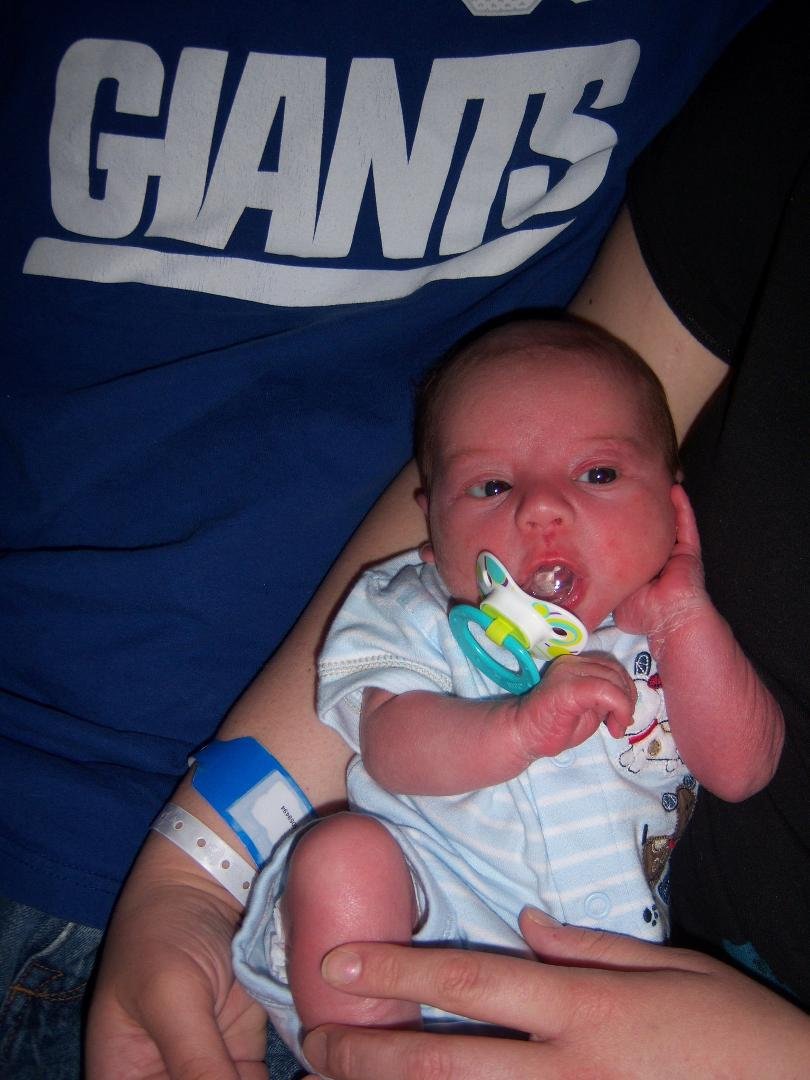 austin's first day home