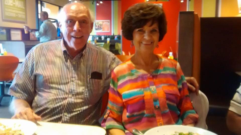 Me and the husband celebrating family Birthdays!!
