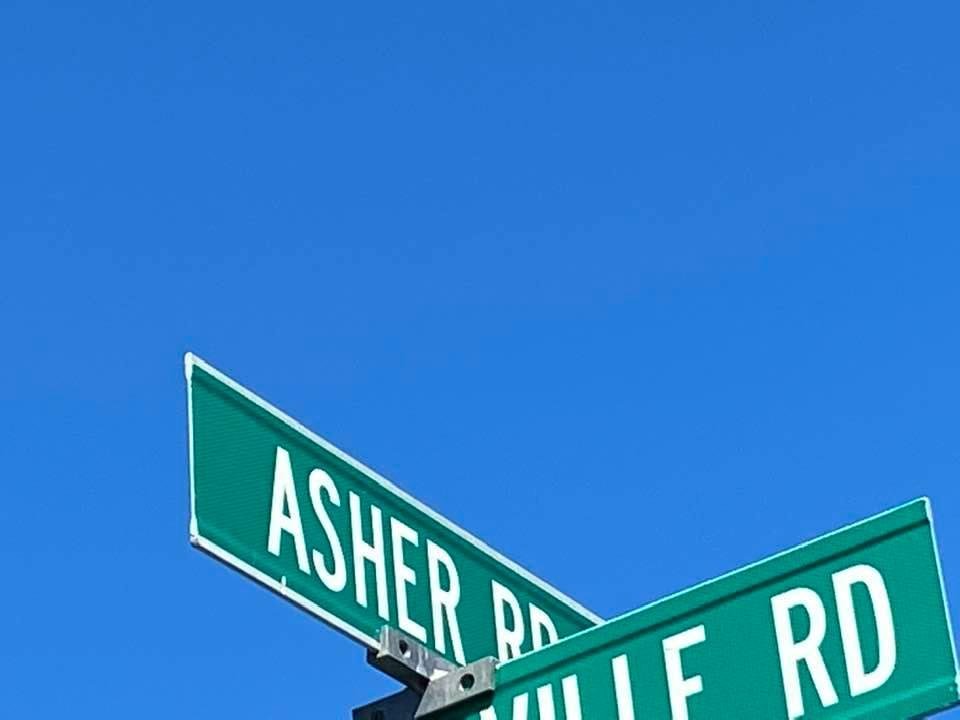 Another in a series of Grandkids street names.  Way to go Asher Dewey!