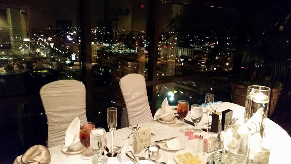 Our view of the city lights of San Antonio ringing in the New Year. Larry & Jami Coker Wedding.