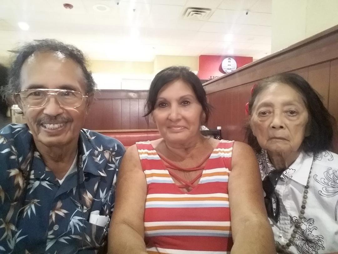 Church then lunch with mom and uncle Dan.