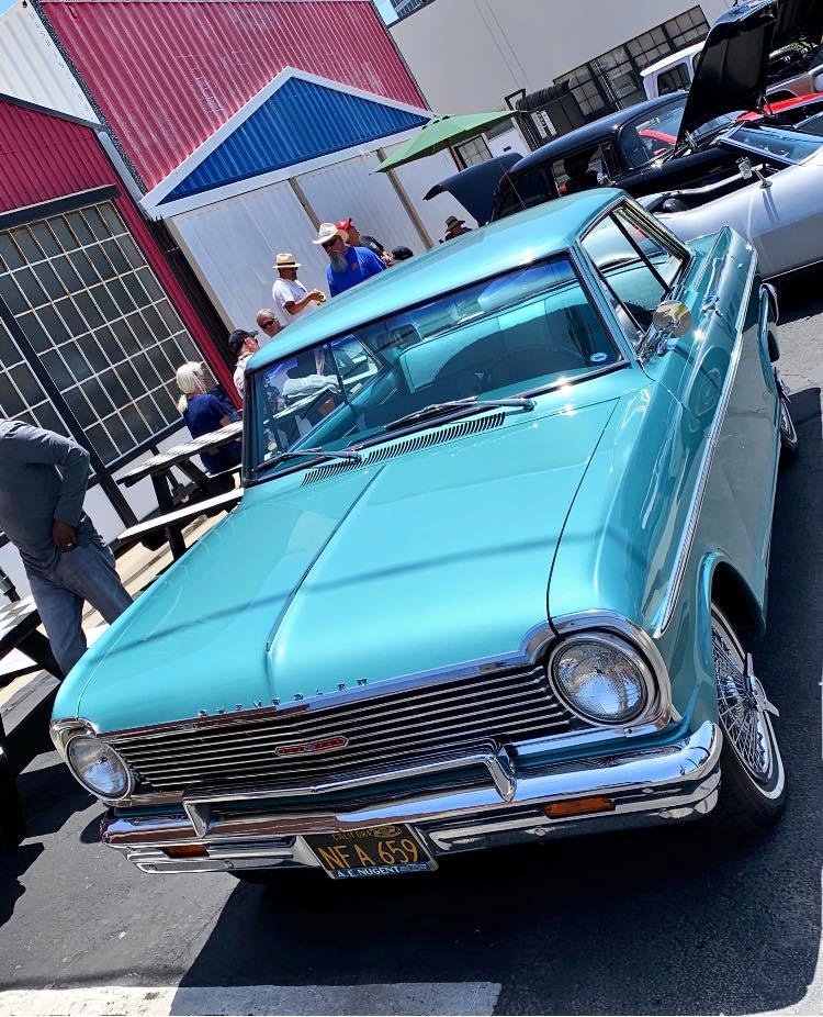 ’65 Nova @ Automobile Driving Museum, El Segundo - Dance to U.S.99, Saturday, outdoors, 6ft apart, masked-up, no slow-dancing, 10am-2pm.