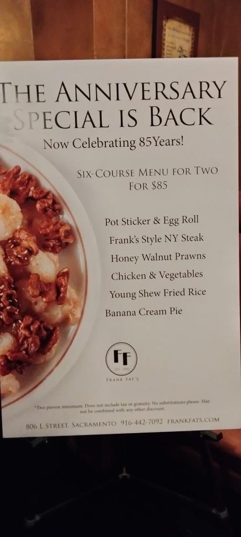 Oh yum, Frank Fats....just waiting for the banana cream pie to