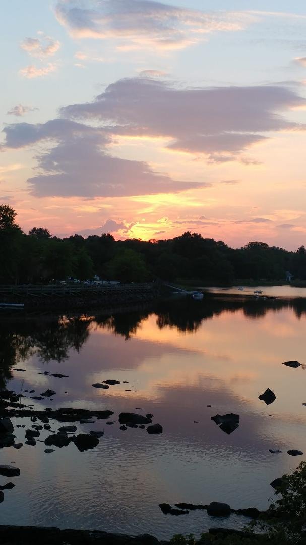 Sunset in Exeter,New Hampshire