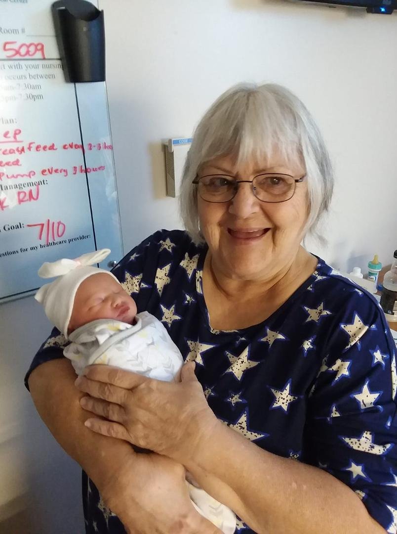 Lily and great great grandma.