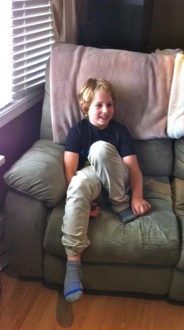 Rylan, at his surprise 10th birthday party.