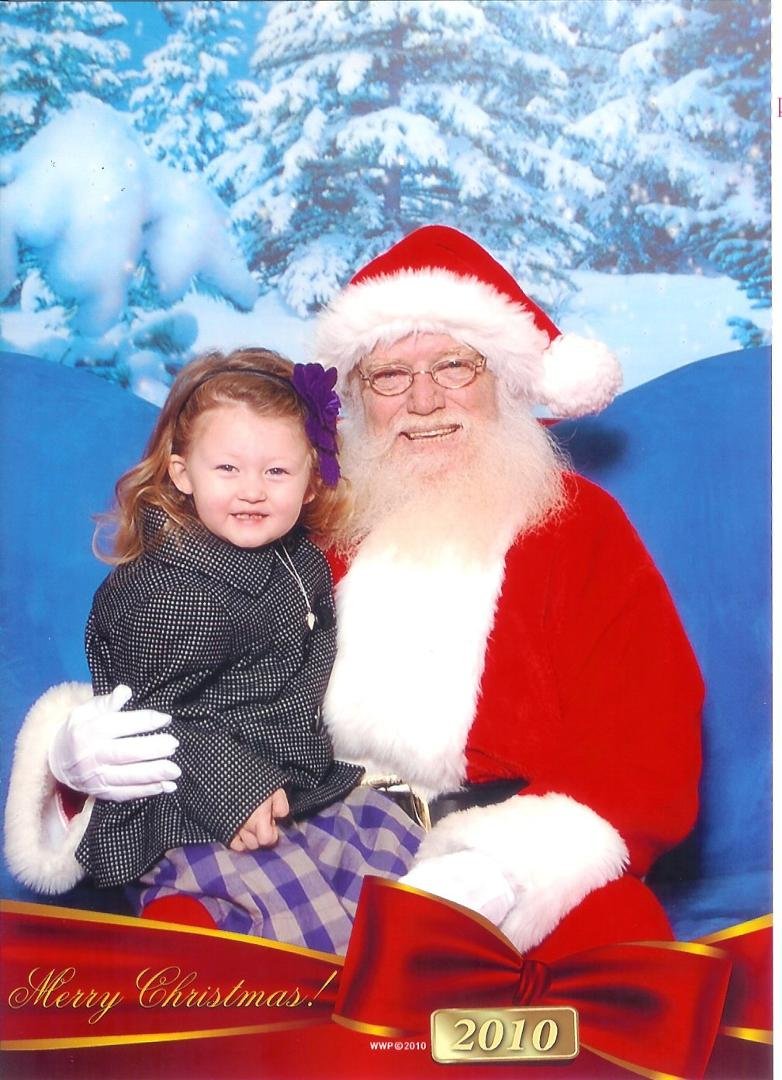 Grandaughter Marley went to see Santa today. Marley (age 2) is Angelina's little girl.
Happy Birthday to Emilee! (one of my other daughters).